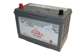 Аккумулятор ALASKA CMF 302/172/220, 95А/ч, ССА 830А, Прям. 115D31FR silver 