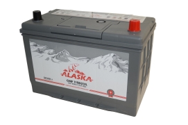 Аккумулятор ALASKA CMF 302/172/220, 95А/ч, ССА 830А, Обр. 115D31FL silver 