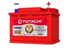 Аккумулятор TOTACHI NIRO MF 56278 62а/ч L 90062