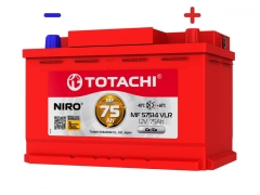 Аккумулятор TOTACHI NIRO MF 57514, 75а/ч L 90275