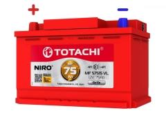Аккумулятор TOTACHI NIRO MF 57515, 75а/ч R 90375